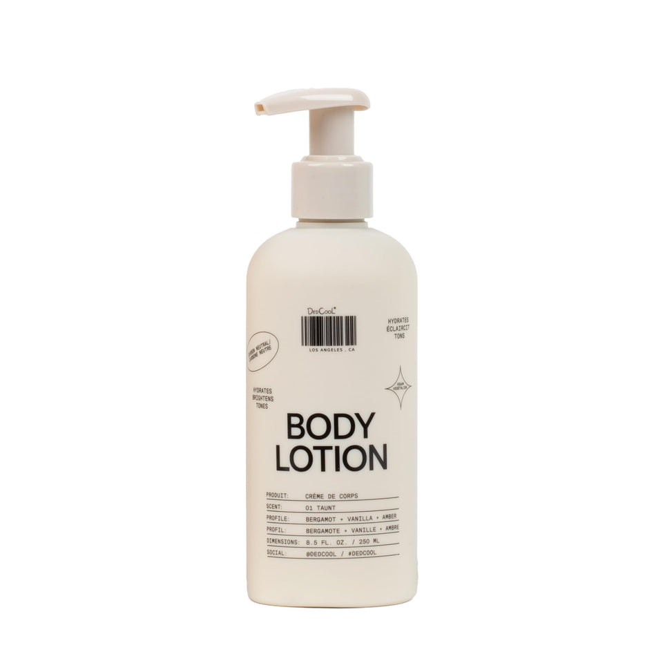 DedCool 01 Taunt front bottle showing sleek labeling and size benefit