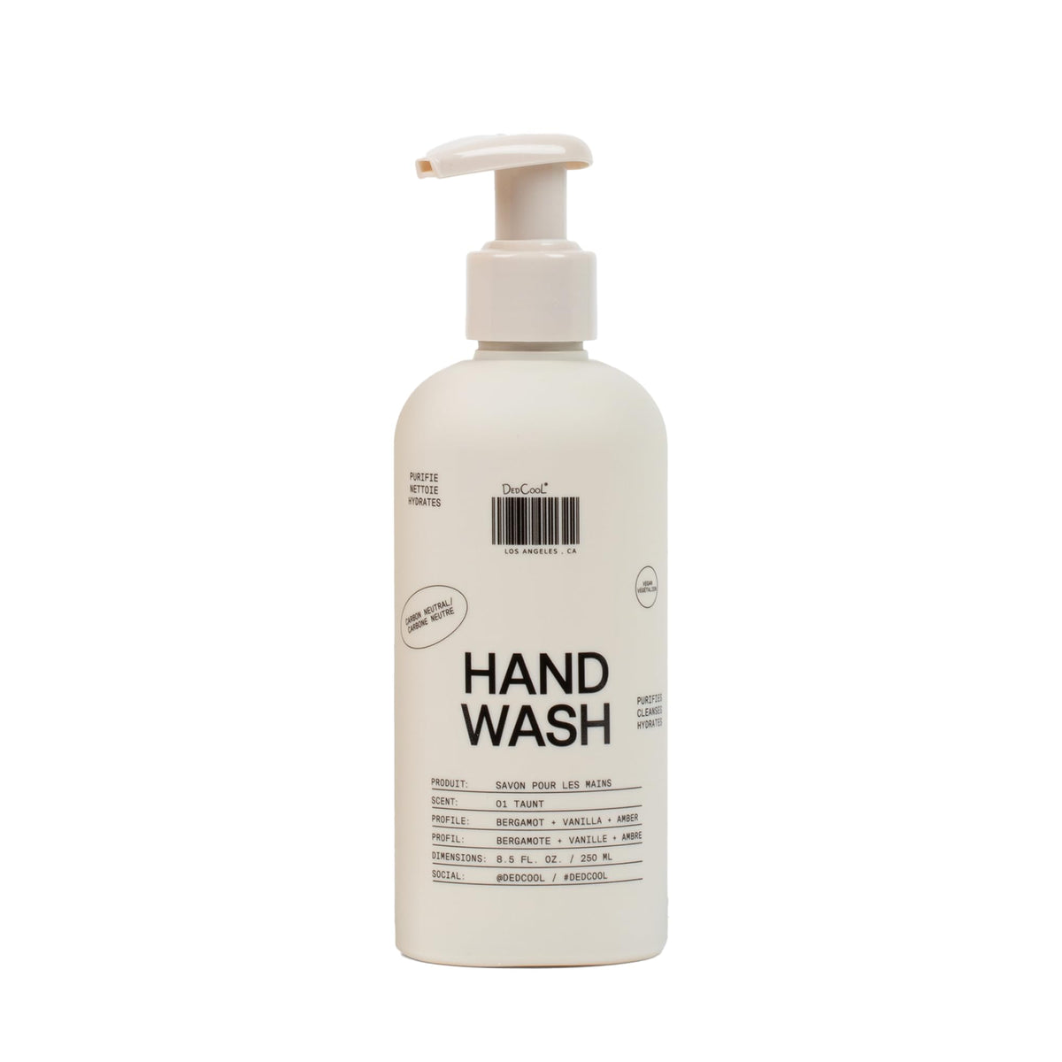 DedCool Taunt front bottle showing label and pump for easy dispensing and hydration