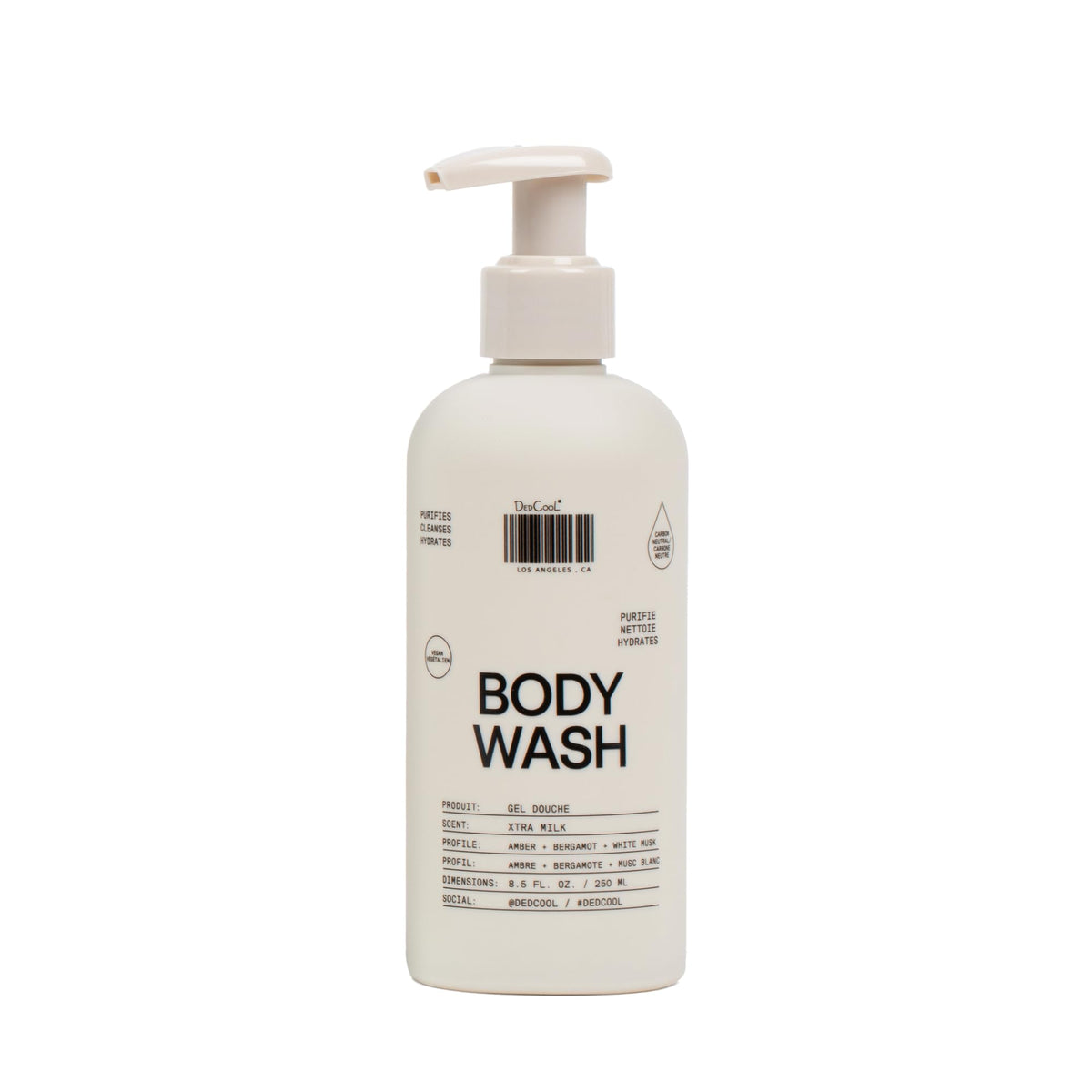 DedCool bottle front packaging showing label and scent for effortless routine