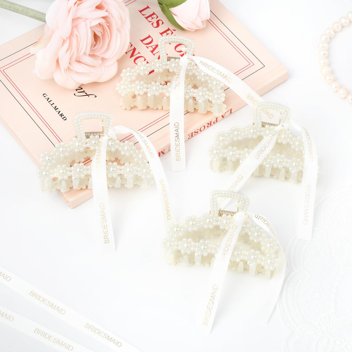 DEEKA clips placed in proposal box, ready-to-gift bridal favor