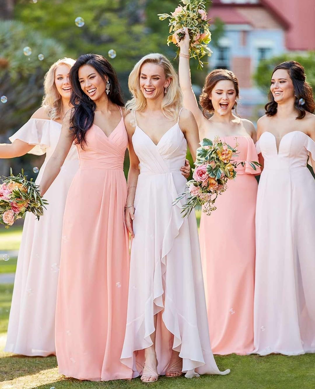 DEEKA clip securing half-up hairstyle, shows bridal styling option