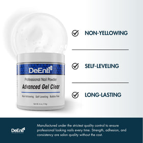 DeEnti acrylic bead on brush demonstrating easy bead control and shaping