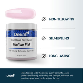 DeEnti brush forming acrylic bead showing controlled sculpting benefit
