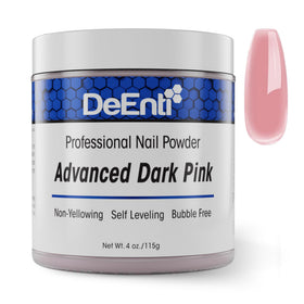 DeEnti dark pink front packaging showing 4oz jar and branding, professional look