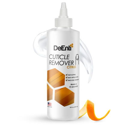 DeEnti front packaging 8oz bottle showing brand and size benefits