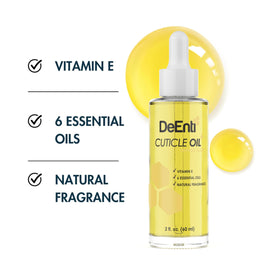 DeEnti oil texture drop on fingertip demonstrating lightweight absorbent formula