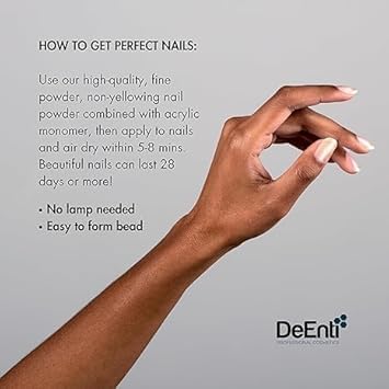 DeEnti shimmer powder close-up texture highlighting smooth, bubble-free finish