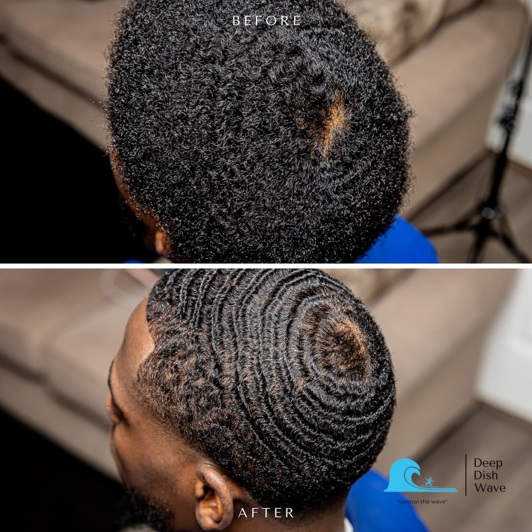 Deep Dish Wave open jar cream texture highlighting smooth non-greasy finish