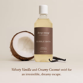 Deep Steep ingredients shot with shea and argan oils highlighting hydration