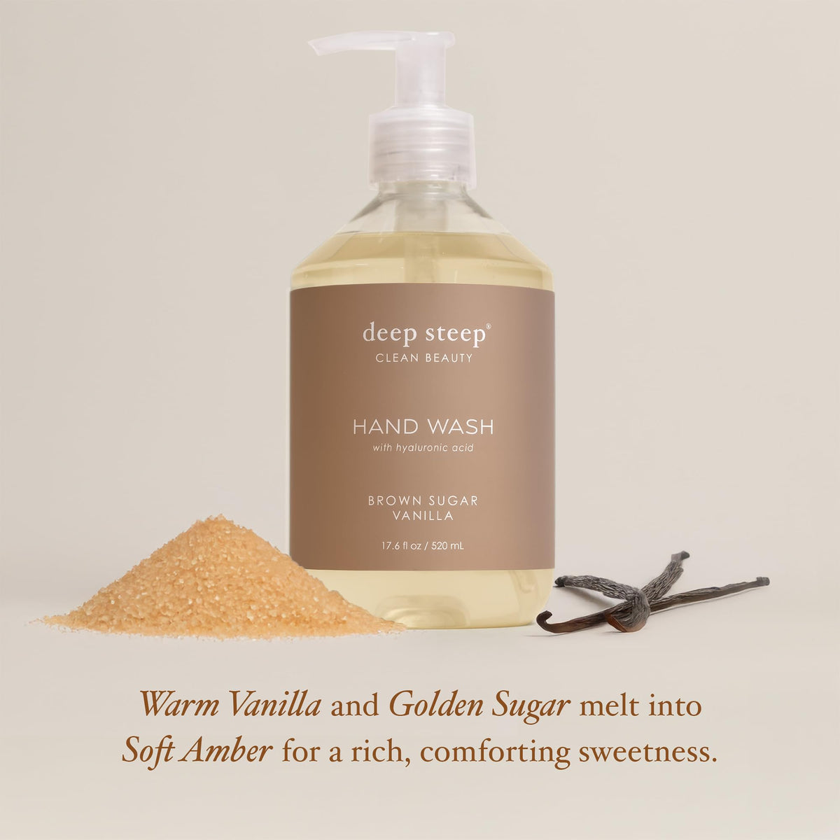 Deep Steep product label close-up highlighting clean ingredients and transparency benefit