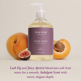 Deep Steep foam texture closeup highlighting rich lather and gentle cleansing benefit