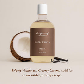 Deep Steep cream texture close-up showing nourishing shea and oils