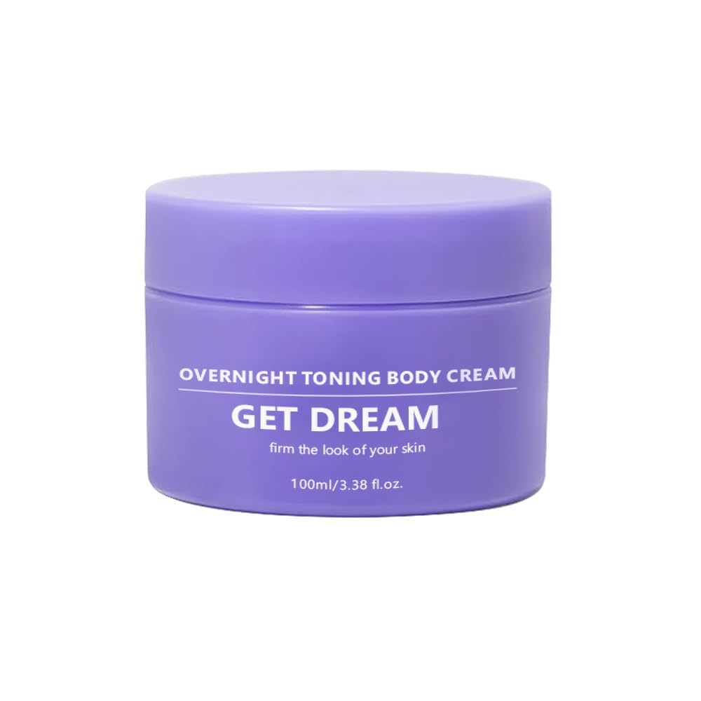 DEERELF front jar showing overnight toning cream for firming