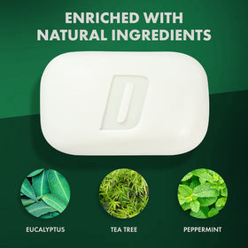 Defense Soap lather on hands demonstrating rich foam and effective cleansing benefit
