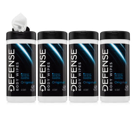 Defense Soap front pack showing product and benefits
