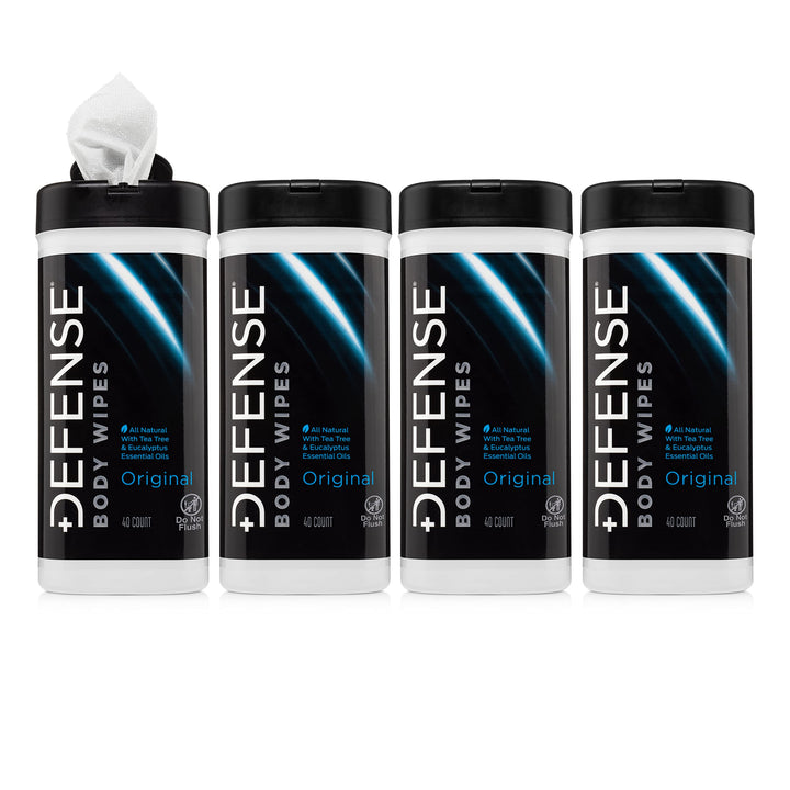 Defense Soap front pack showing product and benefits