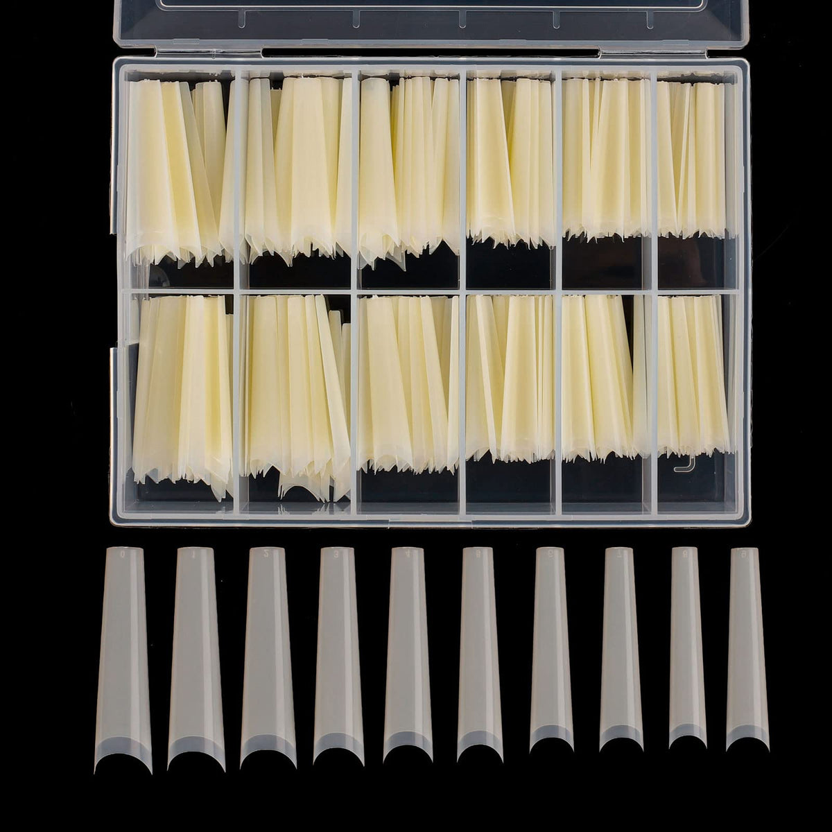 Defuber front packaging showing organized box and natural tips for easy selection