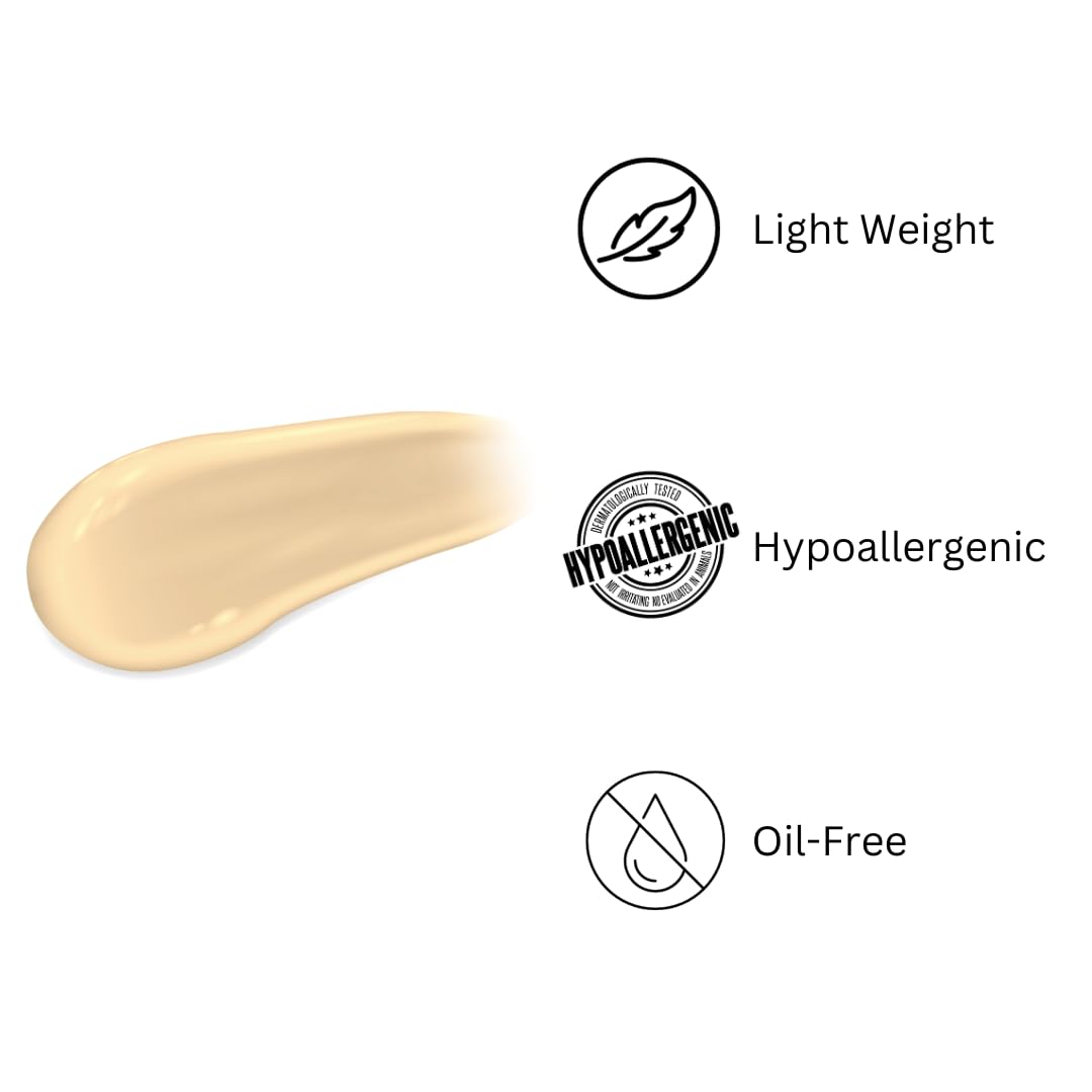 Del Indio Papago cream texture on spoon showing lightweight absorption benefit
