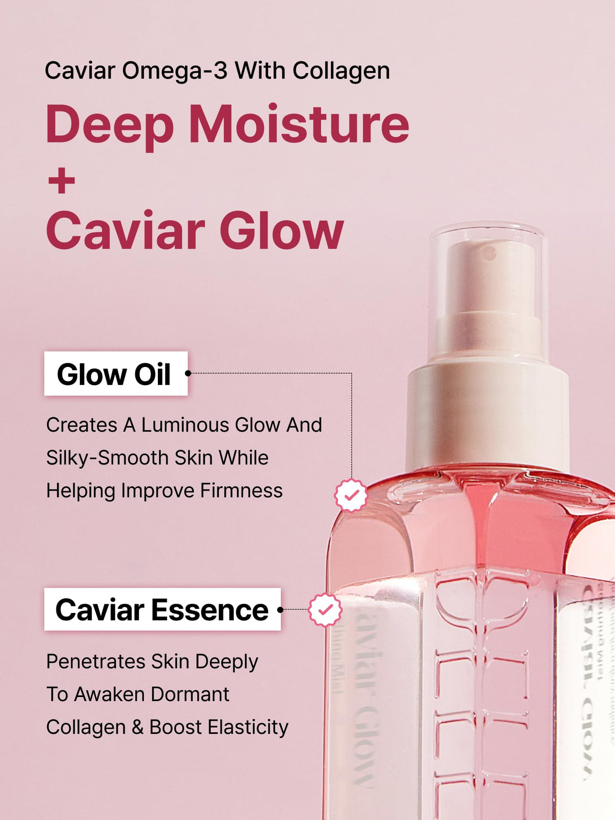 Delere bottle in hand showing compact 3.4oz travel-friendly size