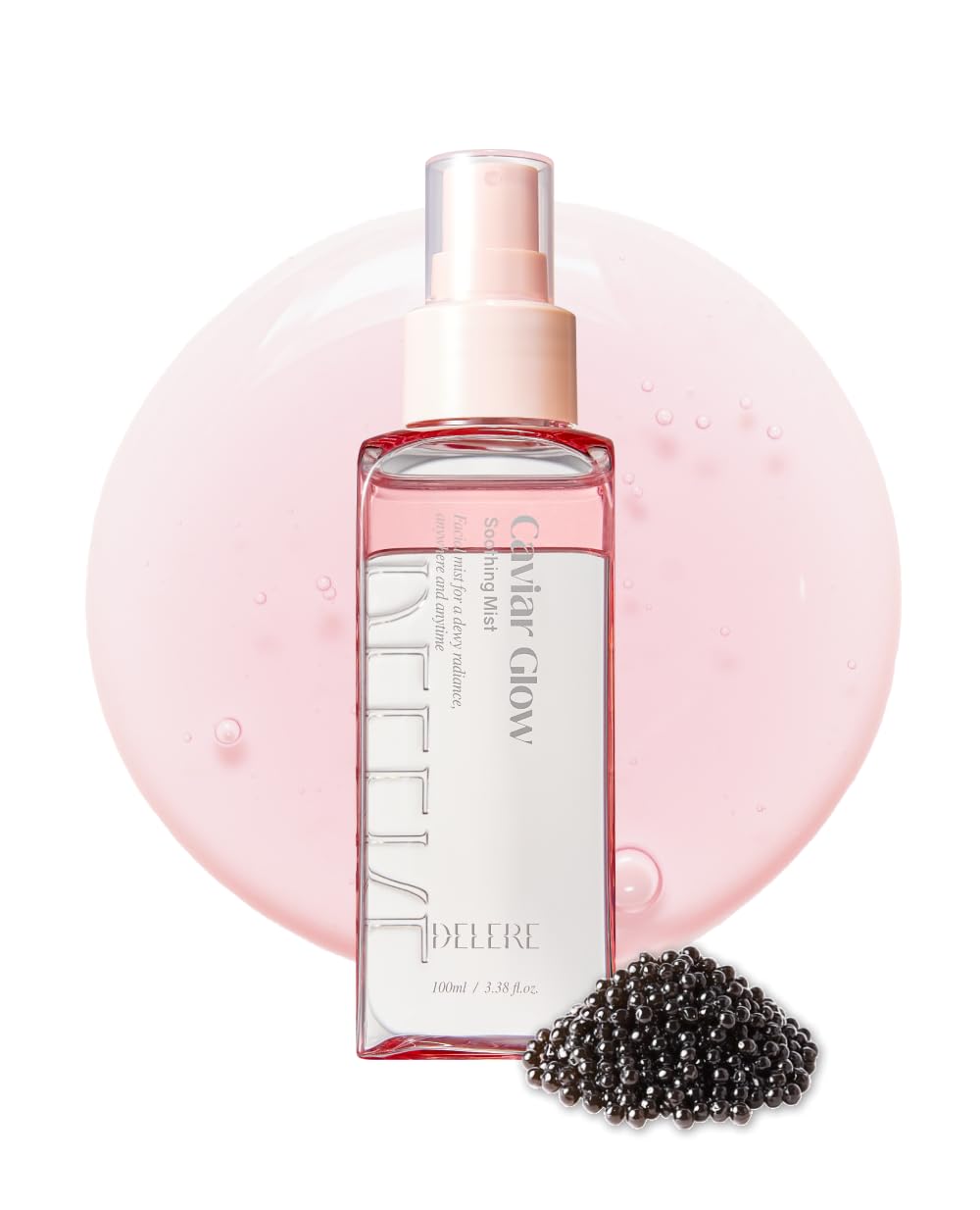 Delere front packaging showing 3.4oz bottle and benefits