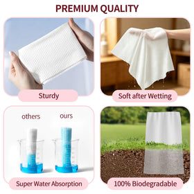 Deluwire wipe used for baby care offering soft, lint-free cleaning