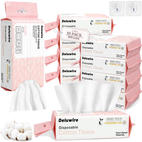 Deluwire front packaging showing 80-count box and hygienic convenience