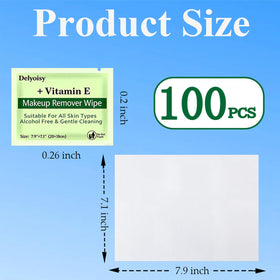 Delyoisy wipe fabric texture detail illustrating soft, non-woven surface for gentle removal
