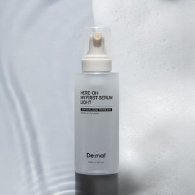 De:maf close-up of foamy serum texture delivering airy hydration