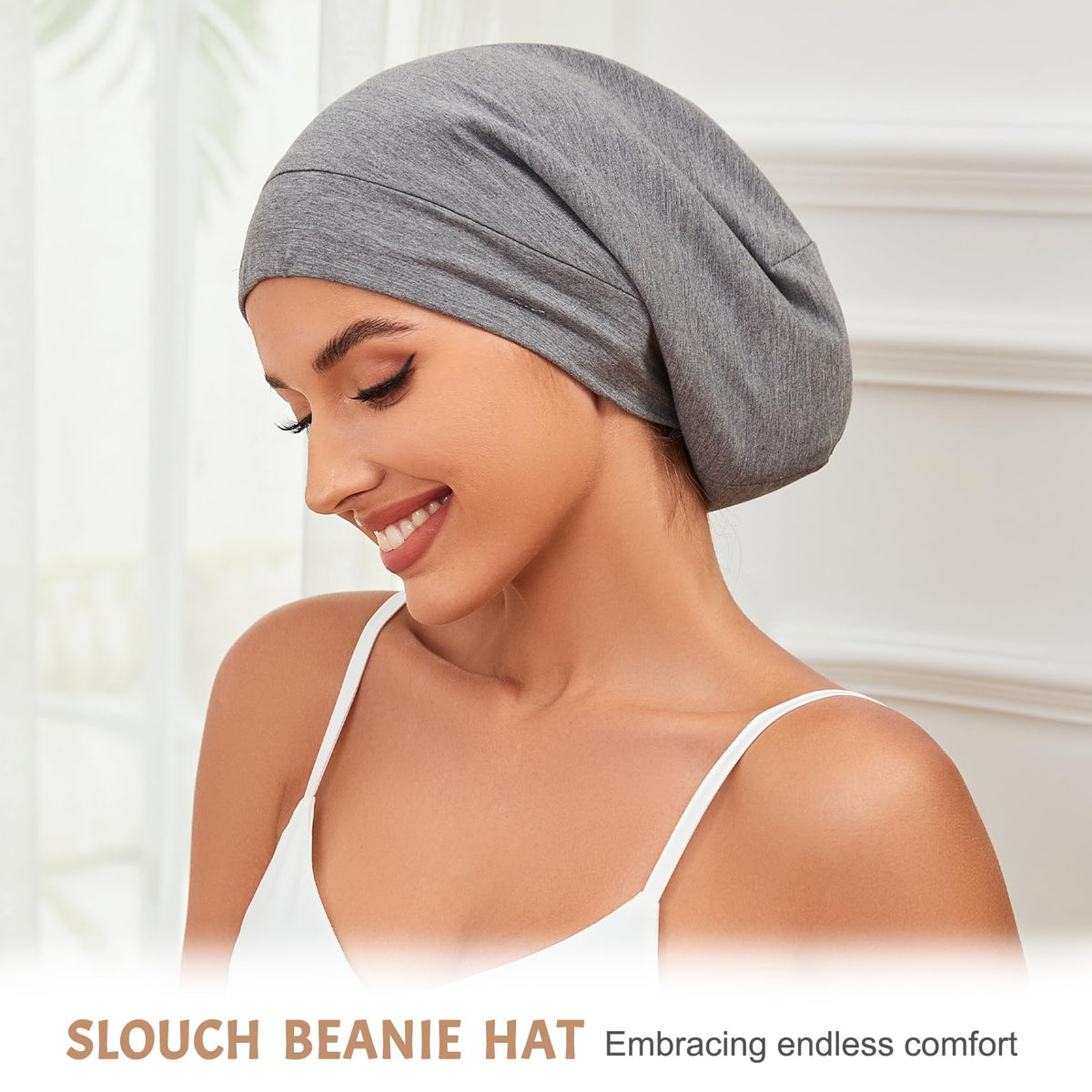 DEMAZALO folded bonnets size comparison highlights travel-friendly packability