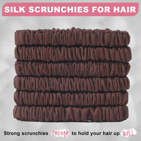 DEMAZALO close-up of mulberry silk texture, silky surface reduces hair friction