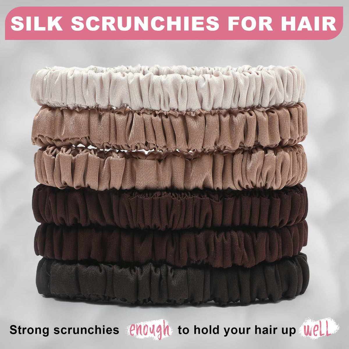 DEMAZALO mulberry silk weave close-up revealing smooth fibers and gentle hair protection