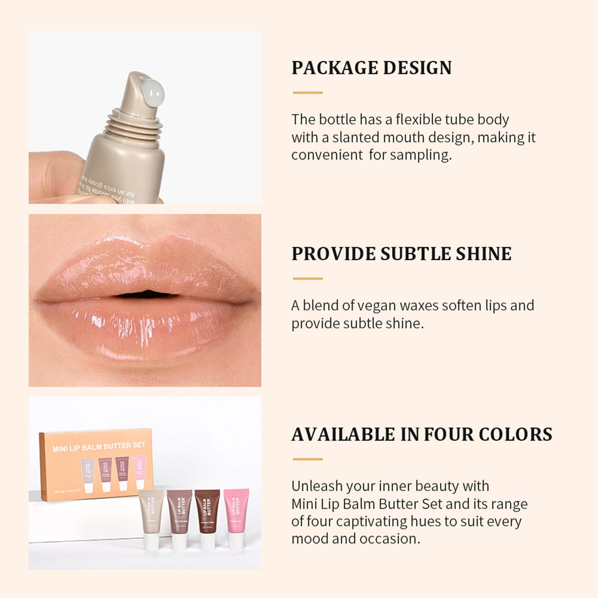 DENESTUP clear topcoat swatches showing high-shine finish and layering benefit