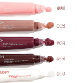 DENESTUP five-shade swatches on arm showing shade range