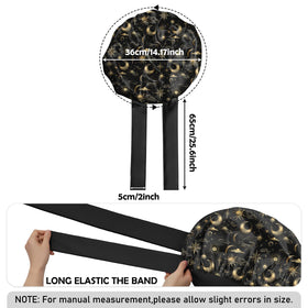 Deokke double-layer satin close-up showing smooth fabric and durability benefit
