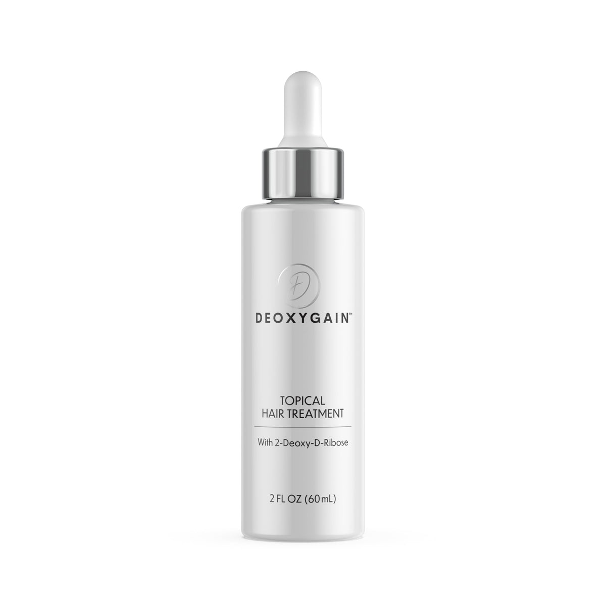 Deoxygain front packaging showing 2 fl oz bottle and brand for clear daily use