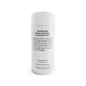 Deoxygain on bathroom counter staged for daily routine and convenience benefit