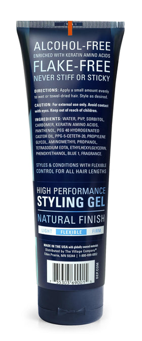 Dep open tub texture highlighting gel consistency and spreadability