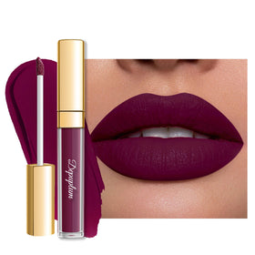Depuplum DM20 front packaging showing rich dark purple shade and matte claim
