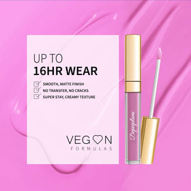 Depuplum liquid texture swipe showing smooth matte payoff and rich pigmentation