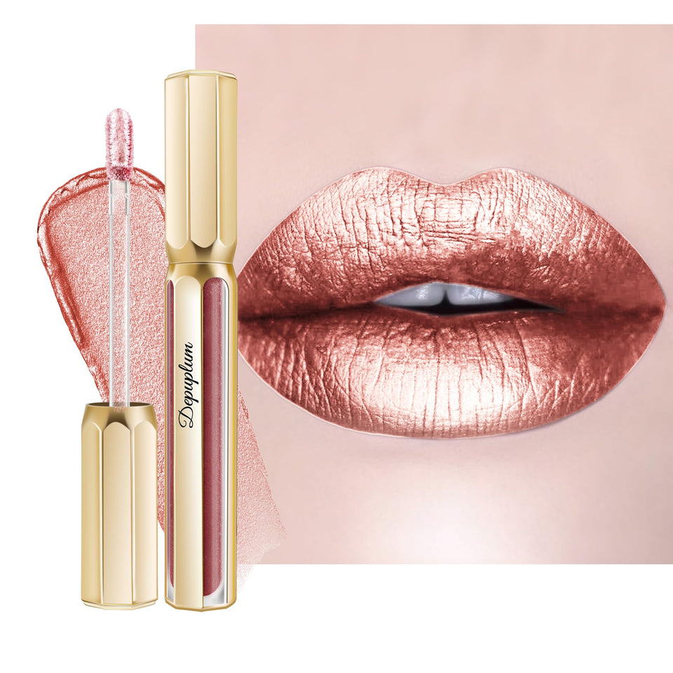 Depuplum DP101 Halo front tube showing polished metallic packaging and premium appeal