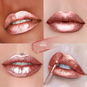 Depuplum DP101 Halo swatch on skin highlighting rich pigment and true nude tone