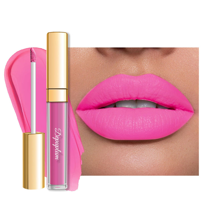 Depuplum front tube FruitPink showing vibrant color and sleek packaging benefit bold payoff