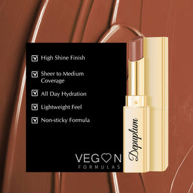 Depuplum open twist-up stick focusing on product tip and precise, mess-free application benefit