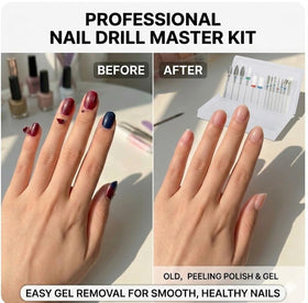 Depvko diamond cuticle set arranged for precise cuticle and sidewall work