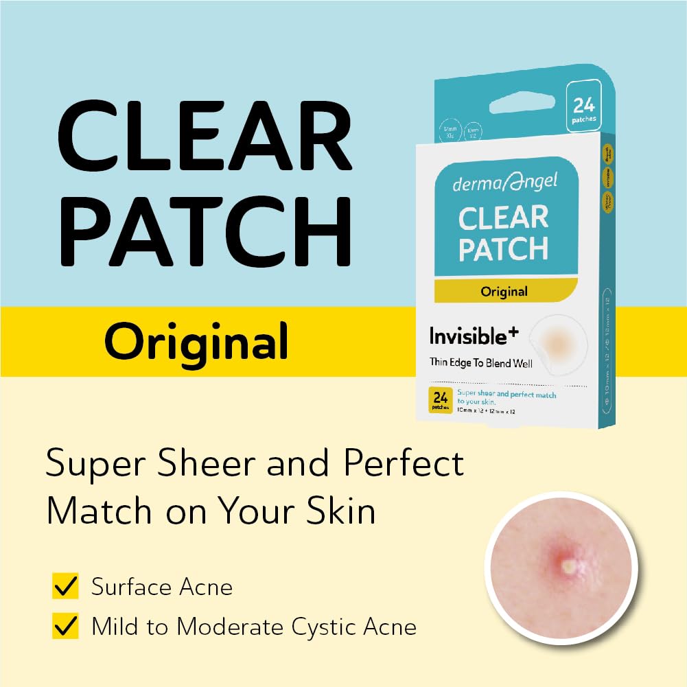 DERMA ANGEL daytime patch under makeup blending discreetly