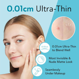 DERMA ANGEL close-up of patch texture highlighting ultra-thin edge