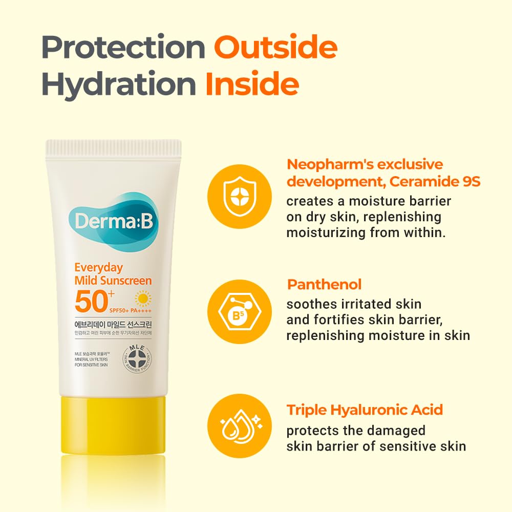 Derma B ingredient label focusing on madecassoside and soothing extracts