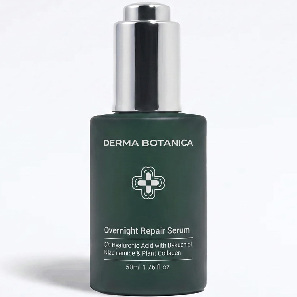 derma botanica bottle front view showing clean design and hydration benefits