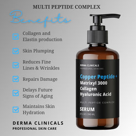 DERMA CLINICALS serum droplet texture close-up highlighting hydrating, lightweight feel