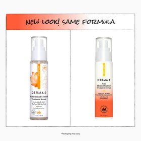 Derma E ingredient label focusing on salicylic acid and botanical extracts benefit transparency